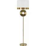 Stojací lampa Coiny 151 cm bílá/zlatá
