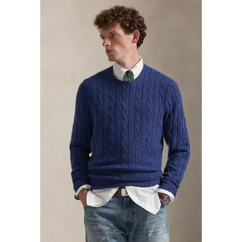 Dámský svetr Kašmírový svetr Polo Ralph Lauren, S, námořnická modř, 59A