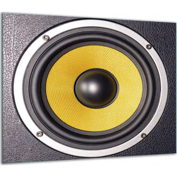 Obraz SKLENĚNÁ OCHRANNÁ DESKA NA SPORÁK 60x52 HUDBA