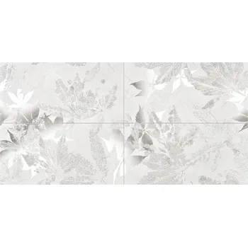 TUBADZIN Dekor Tubadzin Efemera leaves 4 prvky lesk rektifikovaný 60x120 99285866