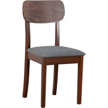 Jídelní židle Drewmix Dřevěná jídelní židle z masivu Hugo 4 – čalouněný sedák