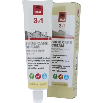 Přípravek pro údržbu obuvi Impregnační krém na obuv 3v1 - bezbarvý
