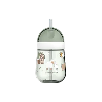 Kojenecká láhev Hrnek s brčkem 300 ml 9m+ Farma