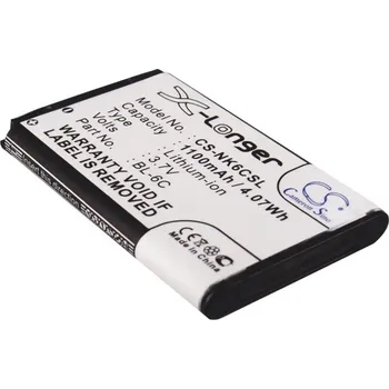 Baterie pro mobilní telefon Baterie Cameron Sino CS-NK6CSL pro Nokia 6016i - neoriginální