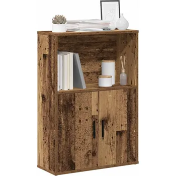 Knihovna Knihovna staré dřevo 60x24x85 cm kompozitní dřevo - 8721158665294