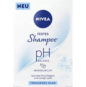 Šampon Nivea Tuhý šampon pH Balance 75g šampon v kostce