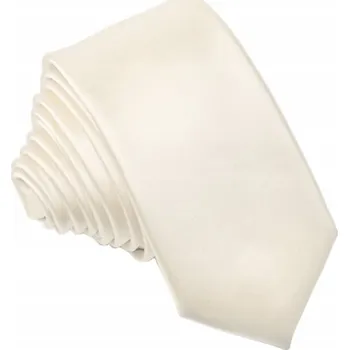 Kravata Rene Chagal úzká kravata bílá