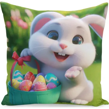 Velikonoční polštář HAPPY EASTER VII. 40x40 cm Mybesthome Varianta: Povlak na polštář, 40x40 cm
