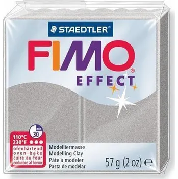 Modelovací hmota FIMO® effect 8020 modelovací hmota 57g - metalická stříbrná (81)