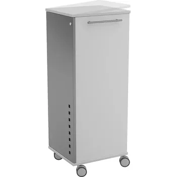 Mobilní pracovní stanice Rocada 4036, 3 police, šedá