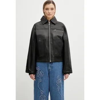 Moto bunda Kožená bunda Rotate, 38, černá, 99X