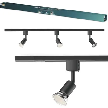 Sada závěsné lišty LED GU10 jednofázová černá EasyLink Tobia Philips