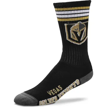 Pánské ponožky For Bare Feet Dětské ponožky Vegas Golden Knights NHL 4 Stripes Crew