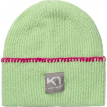 Pokrývka hlavy Dámská vlněná čepice Kari Traa Rothe Wool Beanie Zelená OZ