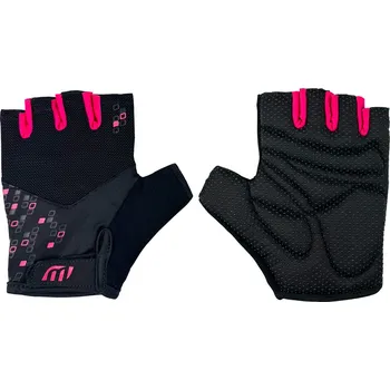 Cyklistické rukavice Wista Cyklistické rukavice DIAMOND dámské černá/růžová M