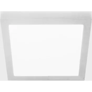 Stropní svítidlo KOHL LIGHTING bílé čtvercové 1170 lm 12 W teplé