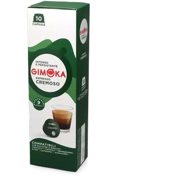Nápoj Gimoka | Cremoso - Počet kapslí pro Caffitaly: 10