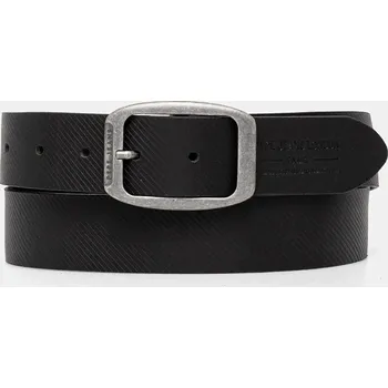 Oblečení a móda Kožený pásek Pepe Jeans WADE BELT PM021025 černá 99X, vel. 100