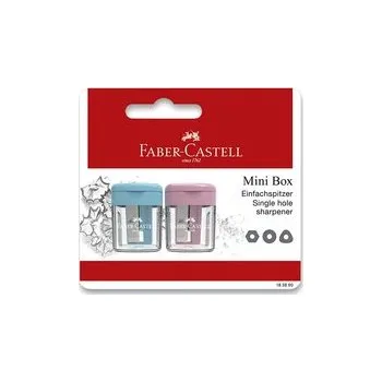 Ořezávátko Ořezávátko Faber-Castell Mini 1 otvor, 2 ks, mix barev