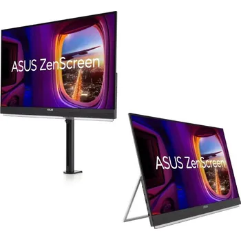 Monitor ASUS ZenScreen MB27ACF 27" prenosný USB-C monitor IPS 2560x1440 100Hz 5ms 300cd HDMI repro čierny
