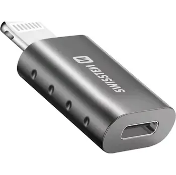 Datové redukce SWISSTEN Adaptér Lightning M na USB-C F (8595217478916)