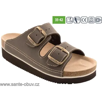 Dámská zdravotní obuv SANTÉ N/25/62/H/K/CP SLATE zdravotní PRACOVNÍ obuv , --- - 39