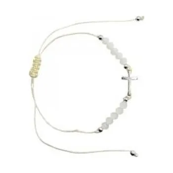 Set školních potřeb Różaniec 10-tka różańca biała z krzyżykiem