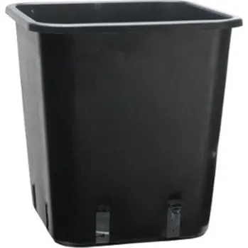 Květináč Growmarket Květináč plastový 25x25x26 cm - 11 l - sada 100 ks