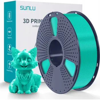 Filament SUNLU PET-G 1.75mm 1kg Mint Green / Mátově zelená