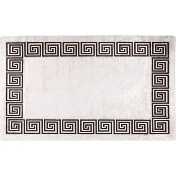 Koberec Koberec pratelný 120 x 180 cm světle béžový protiskluzový - 8720286653821