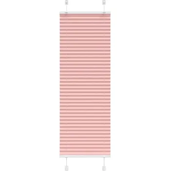 Roleta Plisovaná roleta růžová 40x150cm Šířka látky 39,4 cm Polyester - 8721158357380