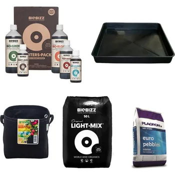 Skleník Growmarket Závlahový komplet BIO Water&Grow pro 9 rostlin na 1 m2