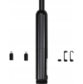 IP kamera Endoskopická kamera s duálním objektivem, 5m hadicový kabel a osvětlení