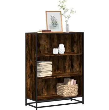 Knihovna Knihovna kouřový dub 80,5x35x107,5 cm kompozitní dřevo - 8721102841804