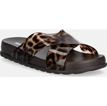 Dámské pantofle Pantofle Melissa MELISSA COZY SLIDE II AD M.38074.BU447 hnědá 98X, EUR 37