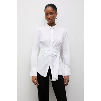 Pánská košile Bavlněná košile Answear.LAB 18784.tok bílá 00X, vel. M