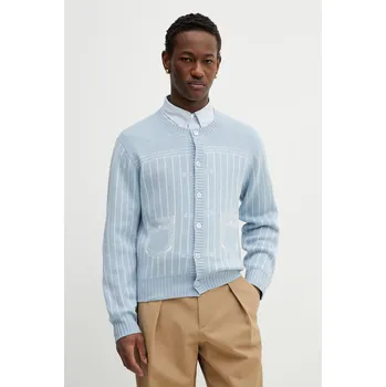 Dámský svetr Kardigan s příměsí vlny Kenzo FG55CA7683DH modrá 50A, vel. S