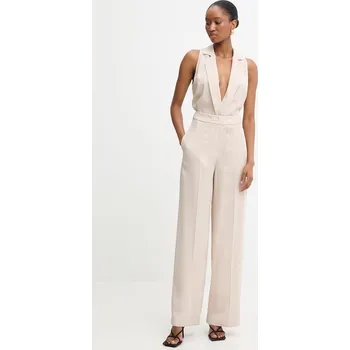 Dámský overall Overal Simona Corsellini P26CPTU00101 béžová 80X, vel. 40