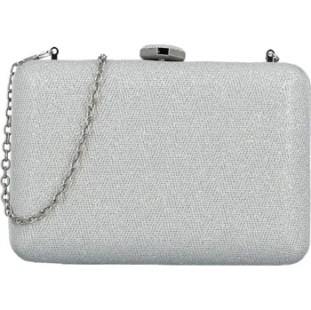 Kabelka Módní dámské psaníčko Michelle Moon Atreya, stříbrné