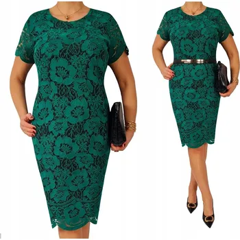 Dámské šaty K&M Krawiectwo krejčovské večerní šaty s tubusem, velikost 40