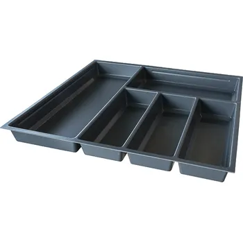 Příborník do zásuvky Agoform Sky 500/60 522 x 474 mm antracit - VÝPRODEJ