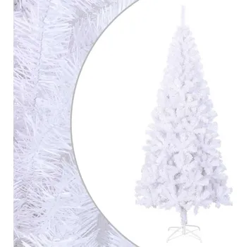 Vánoční stromek Umělý vánoční strom L 240 cm bílý - 8718475530626