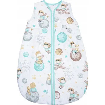 Zavinovačka LETNÍ SPACÍ PYTEL PRO MIMINKA 56-62 0,5 TOG BAVLNA 100%