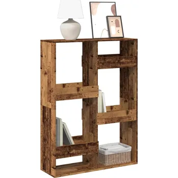 Knihovna Knihovna old wood 100 x 33 x 135 cm kompozitní dřevo - 8721158402264