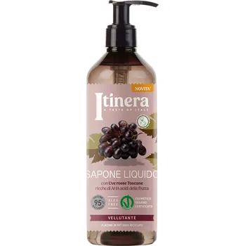 Mýdlo Itinera Uve rosse Toscane Tekuté mýdlo na ruce, 370 ml