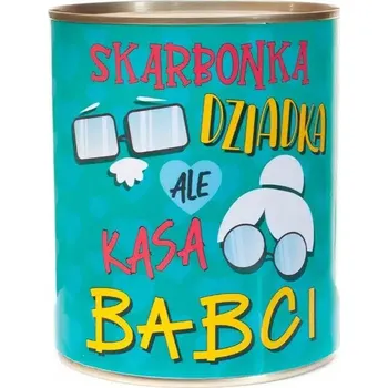 Pokladnička POKLADNIČKA "POKLADNIČKA DĚDEČKA, ALE PENÍZE BABIČKY" - DEN BABIČKY A DĚDEČKA