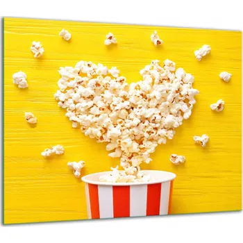 Obraz SKLENĚNÁ OCHRANNÁ DESKA NA SPORÁK 60x52 SRDCE