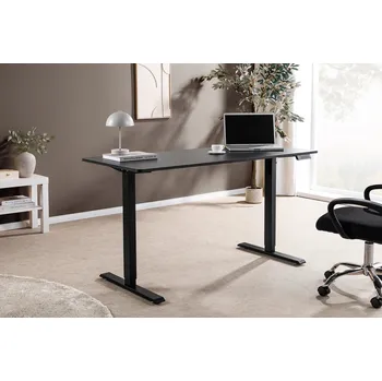 Psací stůl Moderní psací stůl Office 140cm antracit výškově nastavitelný