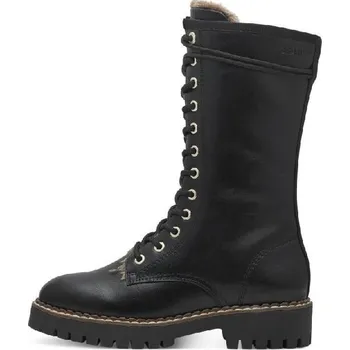 Dámské kozačky Dámské 3/4 šněrovací kozačky S.OLIVER 5-26221-41 022 černé dámské velikosti: 39