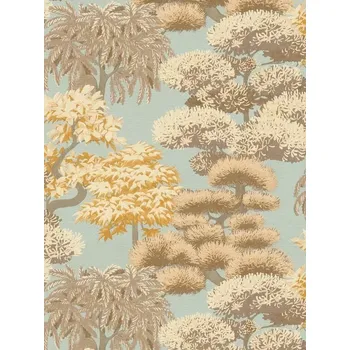 Tapeta A.S. Création | Vliesová tapeta na zeď Cuba 2 79161-4 | 0,53 x 10,05 m | béžová, hnědá, krémová, modrá + Béžová, hnědá, krémová, modrá vliesová tapeta na stěnu 791614 v rozměru 0,53 x 10,05 m